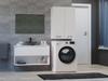 Cabinet Over The Washing Machine Pola Mini Dd Matte White