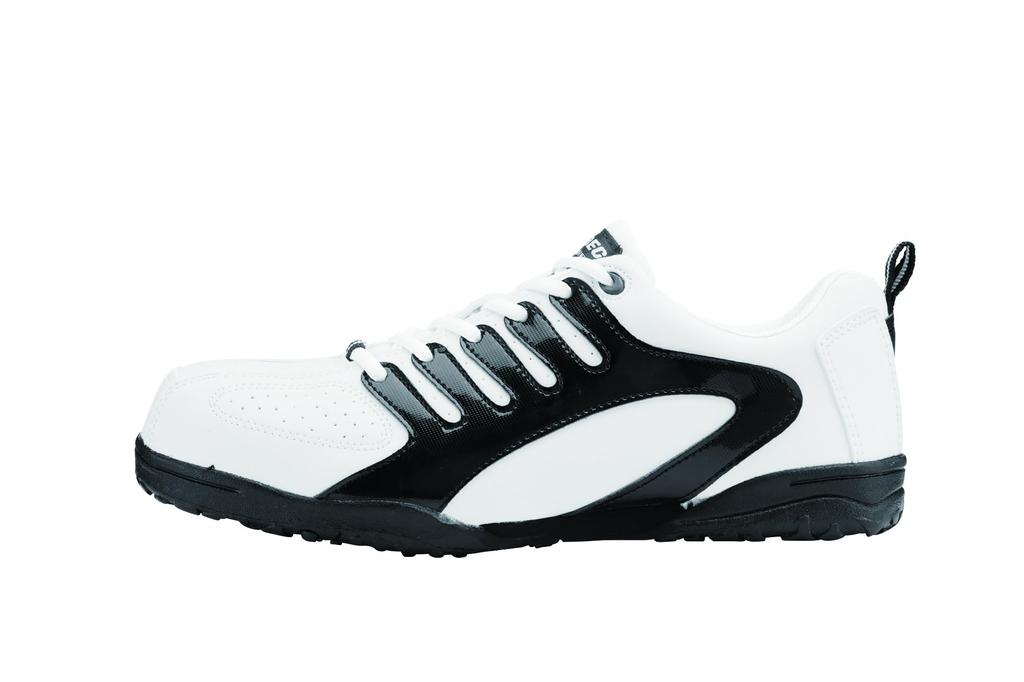 Safety Shoes Work Shoes 85402 Safety Shoes Oil Resistant Shock Absorption Lightweight White [Xebec] 25.5cm