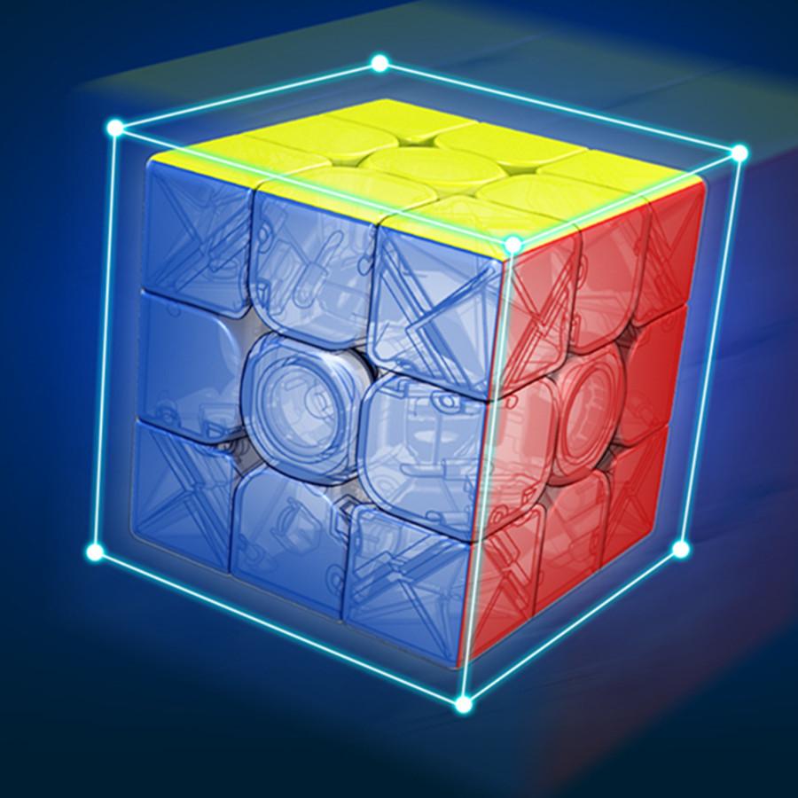 Магнитный кубик Moyu Meilong 3M 3x3x3 Скоростной кубик 3x3x3 Магический кубик Moyu Профессиональный магнитный кубик 3x3x3 Головоломка Игрушки Детские игрушки