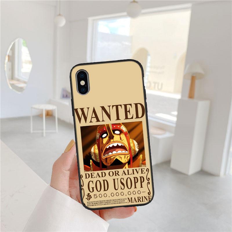 Чехол-бампер One Piece GOD Usopp для Redmi Note 8 9 Pro Max 9S 9T 9C NFC 8T 8A 10A A4