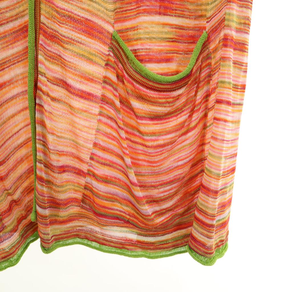 Missoni Сделано в Италии БоатерПаттерн Кардиган с длинным рукавом 40 Женский Б/У