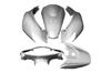 Bike Parts Center Smart Dio Genuine Type Exterior Set Set Silver Cowl Painted Honda Smart Dio 308902 5-piece Dio/Z4 AF56/AF57/AF63
