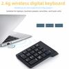2.4G Wireless Mini Digital Keypad 18 Keys Wireless Numeric Keypad  Laptop Notebook
