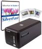 Plustek OpticFilm 8300i Ai Film Scanner SilverFast Ai Studio 9 Advanced IT8 Calibration Target Convert 35mm Film and Slides To Digital - + (3 Slides),