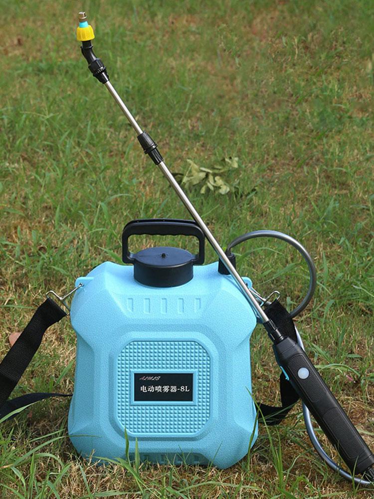 Электрический опрыскиватель 5 л/8 л с ручкой, заряжаемой через USB, и выдвижной штангой, садовый опрыскиватель, опрыскиватель для растений для очистки газона и сада