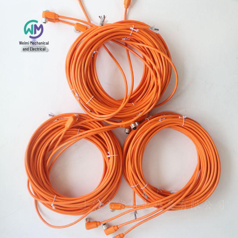 4-Pin M12 Angled Sensor Plug Cable, 5m