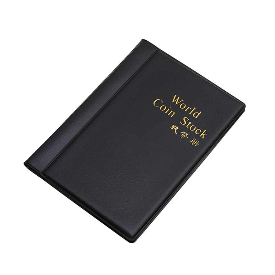 Книга монет Коллекция медных монет Пустая книга Древняя монета 120 сетка Серебряная долларовая монета Памятная книга монет