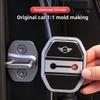 4Pcs Silicone Car Door Lock Buckle Protector Cover Accessories For MINI Cooper S Works JCW R55 R56 R50 R53 R60 R61 F54 F55 F56