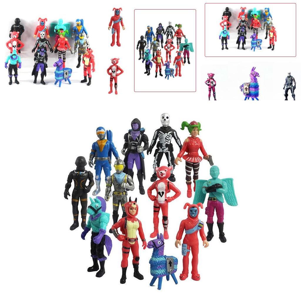 Fortnight Fortnite 12pc Pvc Action Figure Pack Game Collection Toy Playset Doll