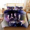 Rock Band Tokio Hotel3D Print Bedding Set Duvet Covers Pillowcases One Piece Comforter Bedding Sets Bedclothes Bed K581