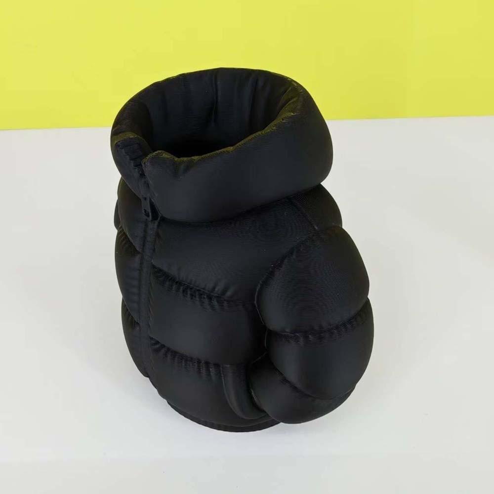 Creative Puffer Jacket Pen Holder PLA Pens Storage Bucket Compact Stationery Storage Box for Gifts