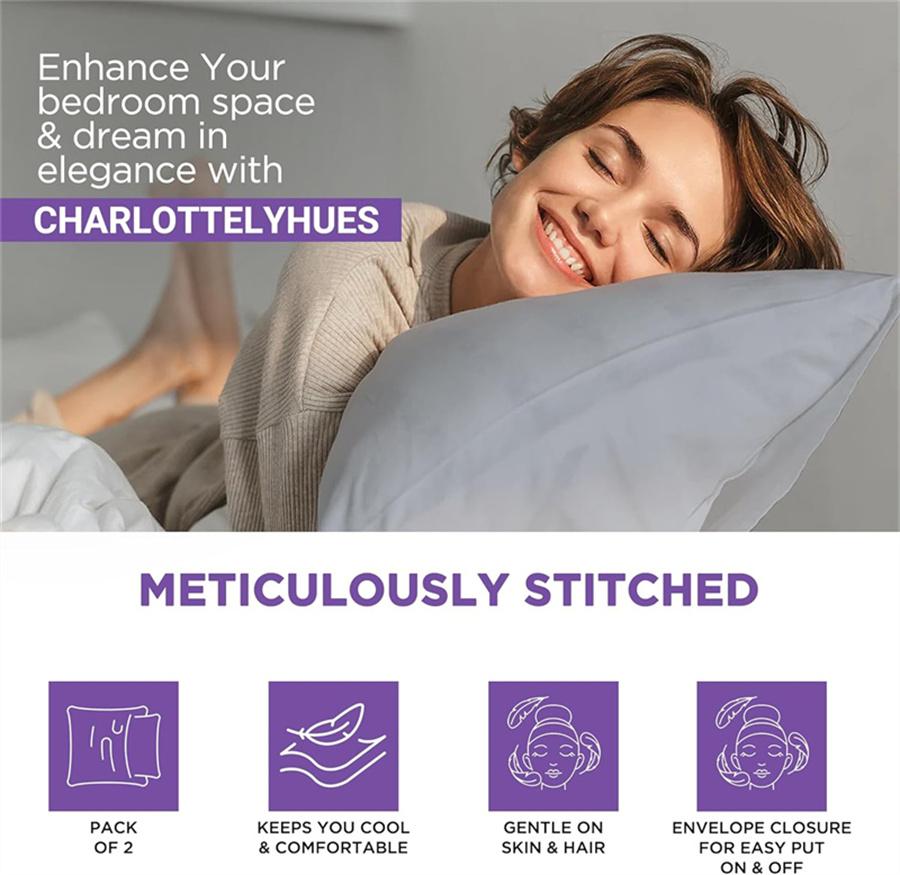 Мягкий комплект постельного белья из 100% египетского хлопка, плотность 1000 нитей, комплект постельного белья из 4/6 предметов, роскошная шелковистая простыня на резинке и плоская наволочка