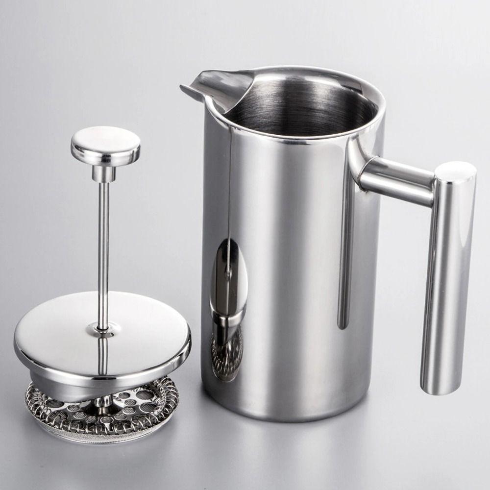 Filtration System Insulated Coffee Pot 350/600/800/1000/1500ml Coffee Press Machine Plunger Mixer