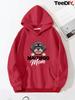 Maltipoo Mom Cartoon Dog Women's Hoodies