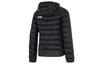 Puma Женские пуховики Черные С капюшоном Умеренные Другое 672914-01