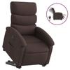 VidaXL Fauteuil Inclinable Électrique, Chaise de Relaxation avec Dossier et Repose-pied Réglables, Siège de Salon, Moderne, 3204007