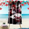 Name Custom High School DxD Print Beach Towel, Large Soft Quick Dry Towel for Beach Camping Swimming