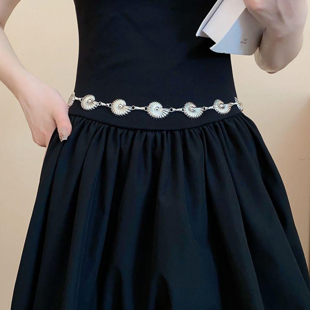 Bohemian Body Chain Adjustable Shell Waist Link Fashion Conch Waist Decorations For Women