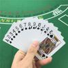 Игральные карты пластиковые баккара техасский холдем покер 58 мм(2,28 дюйма)*88 мм(3,46 дюйма) ПВХ Покер Настольная игра Водонепроницаемая Носимая C Практическое использование
