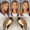 Front Bob Wig front lace wig, European beautiful woman Bobo short, fluffy natural full head cover