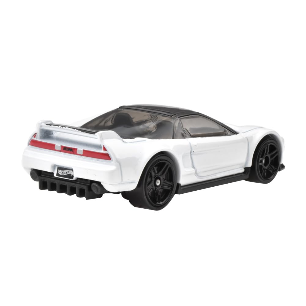 Hot Wheels Basic Car Acura NSX игрушечная мини-машинка для детей от 3 лет и старше, белая HXR29 '90