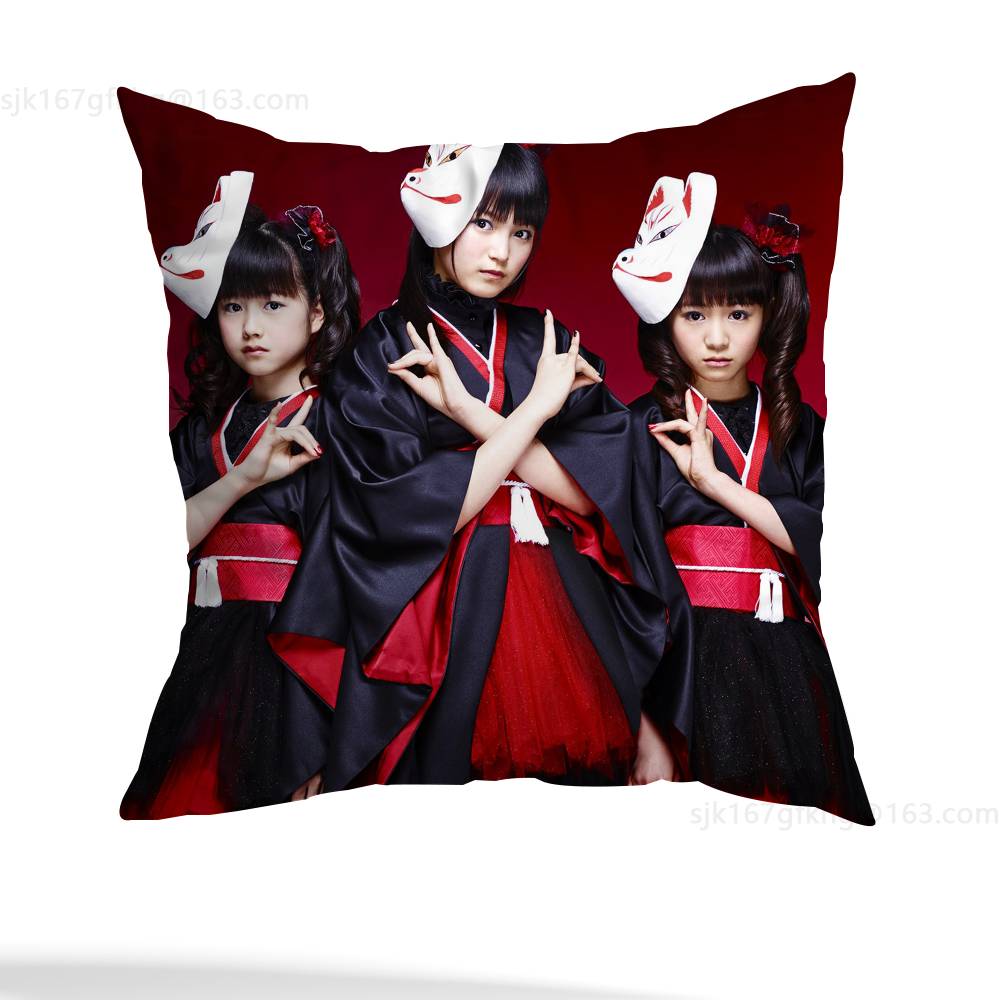 B-Babymetal Японская Рок Наволочка Диван Гостиная Спальня Изголовье Спинка Подушка Квадратная Подушка Время для Сна