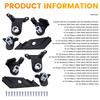 L10A Headlight Repair Kit Screw Clip Headlight Bracket For VW Passat Box/Estate(365) an Version 3AA998226 3AA998225