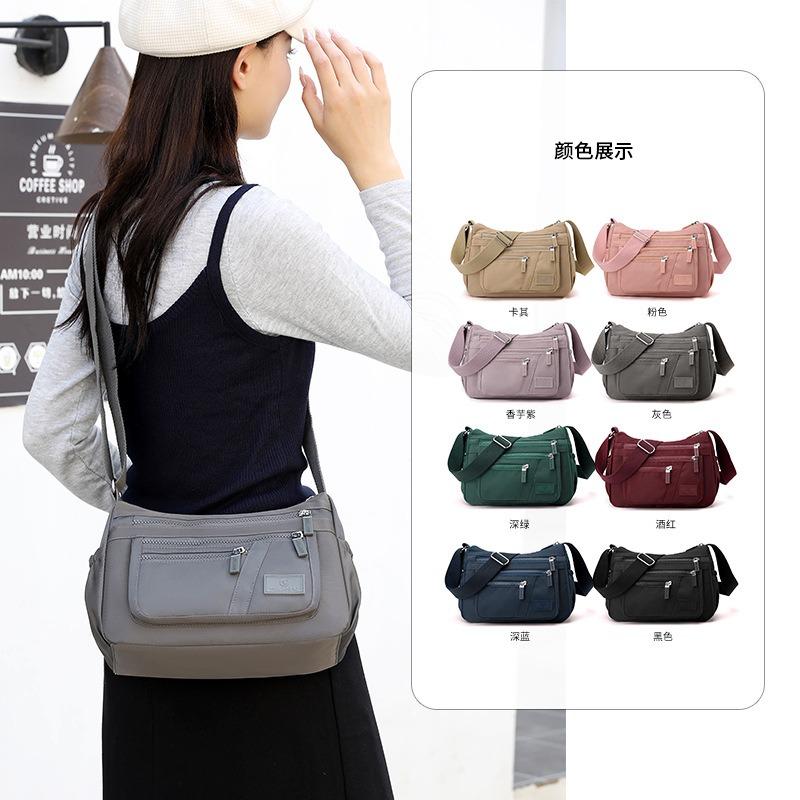 Новая универсальная сумка женская повседневная водонепроницаемая сумка-мессенджер из нейлоновой ткани женская сумка большой вместимости сумка на плечо для мамы женская