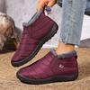 Cotton Boots 2025 Winter New Foreign Trade Cotton Shoes Snow Boots Women's Fashion Casual Velvet Warm Large Size Women's Shoes