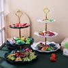 Nordic Style Three-Tier Fruit & Snack Tray for Living Room