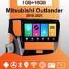 Car Radio Android Auto Carplay For Mitsubishi Outlander 2018-2021 Multimedia Player Head Unit Stereo GPS Navigation BT WIFI 1+16GB