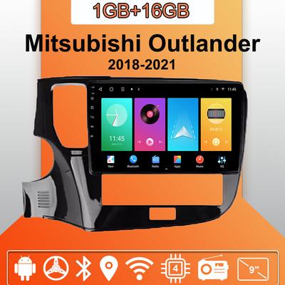 Автомобильное радио Android Auto Carplay для Mitsubishi Outlander 2018-2021, мультимедийный проигрыватель, головное устройство, стерео, GPS-навигация, BT WIFI 1+16 ГБ