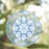 Metal Wind Spinner for Garden Courtyard Patio Outdoor Decor No Power Required Rotating Hook Festival Wind Chime Hanging Ornament