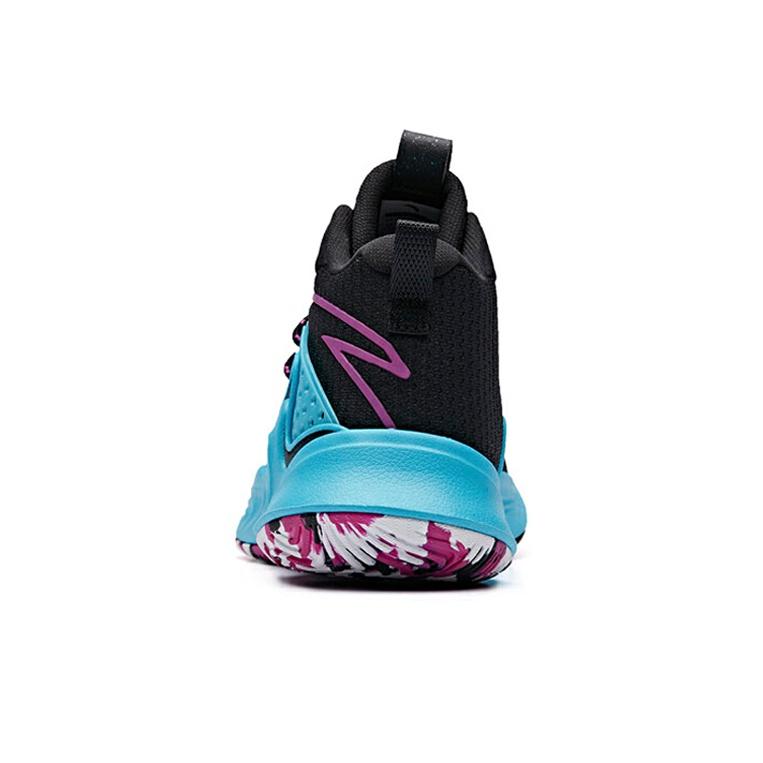 Anta Кроссовки для баскетбола серии Thompson Casual Comfortable Shock Absorbing Non-Slip Wear Resistance Mid Top Men sketball shoes Black Blue Purple 11931601-2