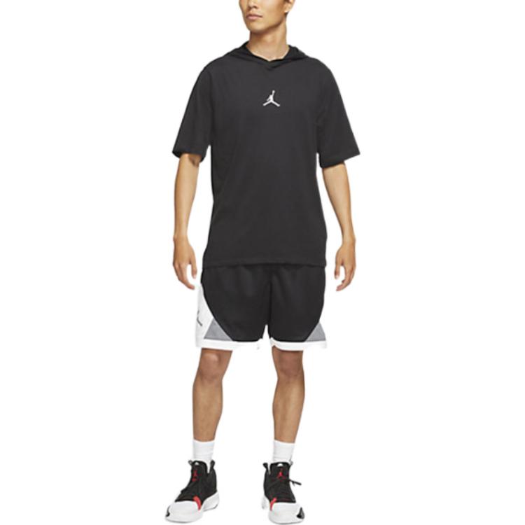 Jordan Футболка с капюшоном и коротким рукавом Air Performance Dri Fit DA9872-010