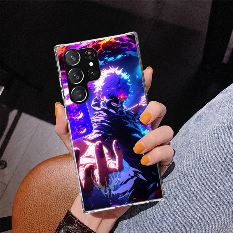 Чехол для телефона G-Ghoul Tokyo Kaneki Ken для Samsung Galaxy S24 S25 Edge S26 Ultra S23 S22 S21 Plus S20 FE + Чехол с персонализированной печатью