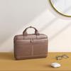 Leather Messenger Bag for Men Vintage Travel Backpack 17 Inch Laptop Briefcase Shoulder Bags