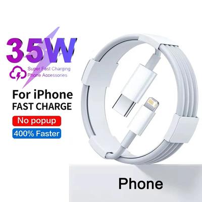 Быстрое зарядное устройство для Apple PD 35 Вт, USB Type C для iPhone 15, 14, 13, 12, 11 Pro Max Mini Plus XR XS, аксессуары для зарядного кабеля для передачи данных