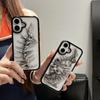 Холодный размытый рыбный скелет подходит для iphone11promax уникальный ins стиль яблоко 11plus защитный чехол для мобильного телефона