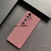 Чехол для VIVO V40 5G, чехол из поликарбоната с текстурой под карбон, матовый жесткий чехол для телефона Vivo V 40, тонкий чехол-бампер с полосками