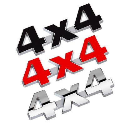 3D металлическая наклейка с эмблемой автомобиля 4x4