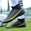 Мужские высокие носки 36-47, футбольные бутсы, молодежная спортивная обувь, футбольная тренировочная обувь, детские футбольные бутсы