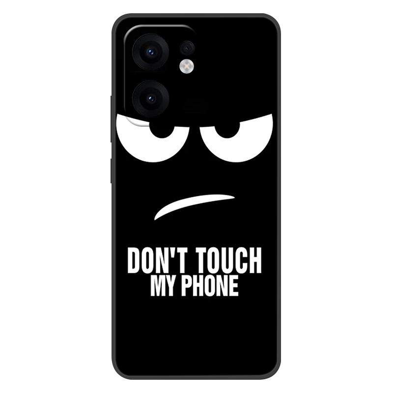 For OPPO Reno13 F Case 13F Flowers Silicone Soft TPU Back Cover For OPPO Reno 13F 5G Case CPH2699 Coque Shockproof Fundas