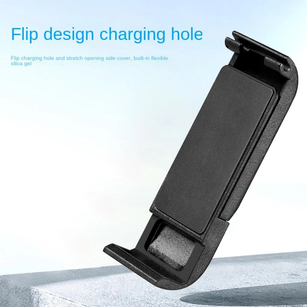 Откидная крышка аккумуляторного отсека для GoPro Hero 11 10, черная съемная крышка аккумуляторного отсека, порт зарядки Type-C, боковой чехол для GoPro 9, аксессуары