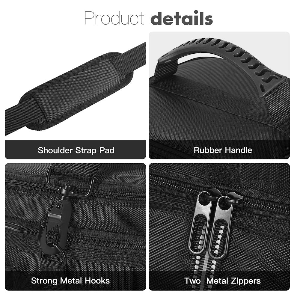 Для переноски Ef Ecoflow River 2 портативная электростанция сумка для хранения дорожная сумка через плечо с водонепроницаемыми несколькими карманами