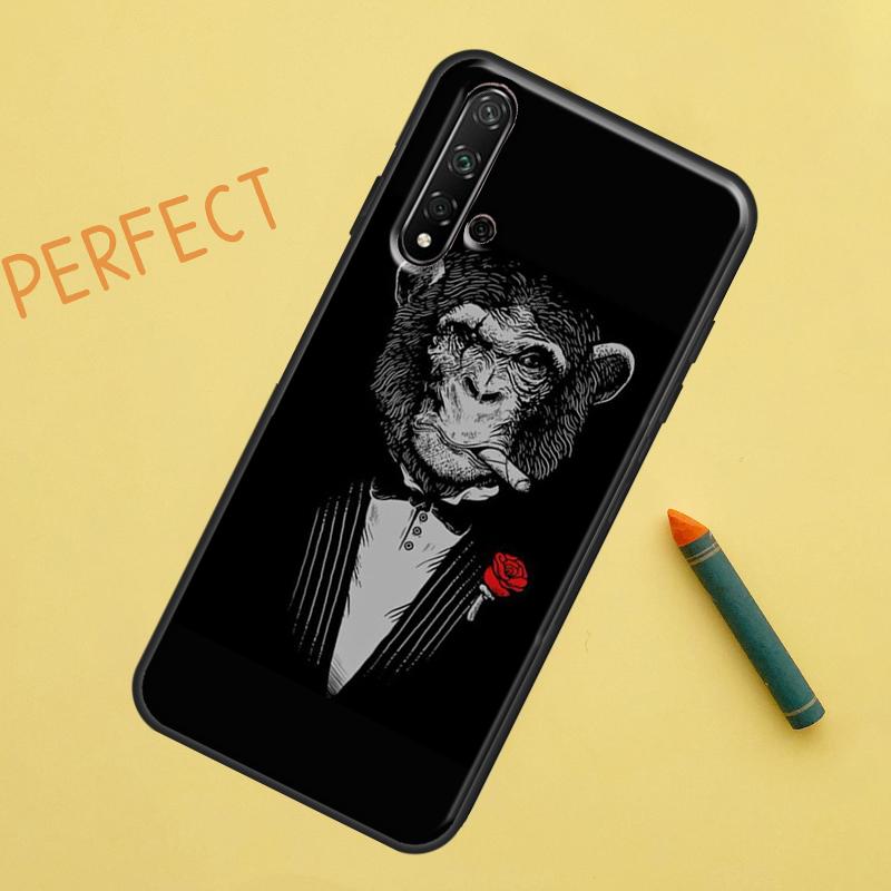 Man Suit Shirt Tie For Huawei Nova 8i 12i 11i 12s Y73 Y72 Y61 Y91 Y90 Y70 Y60 9 10 SE P30 P40 Lite P60 Pro Case