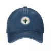 St Matthew Catholic Church Logo with website Baseball Cap GentleUnisex Hat Sunhat Beach hats for Unisex Unisex Caps Womens