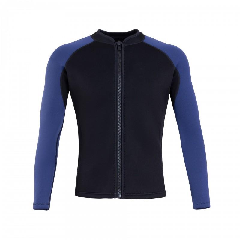 3mm Neoprene Wetsuit Set Adults Long Sleeve Separate Top Bottom Snorkeling Surfing Swimming Warmth UV Protection