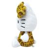K Company Плюшевая игрушка Hello Kitty с принтом, сидящая H19 x Ш14 x (Серия «Леопард») Игрушка, Коричневый, KTH-ON-BR, D9.5см
