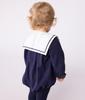 Petit Bateau Long Sleeve Jumpsuit A0DZJ Blue 24 Months 86cm